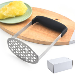 跨境不鏽鋼土豆壓泥器壓薯器土豆搗碎器山藥輔食壓泥器