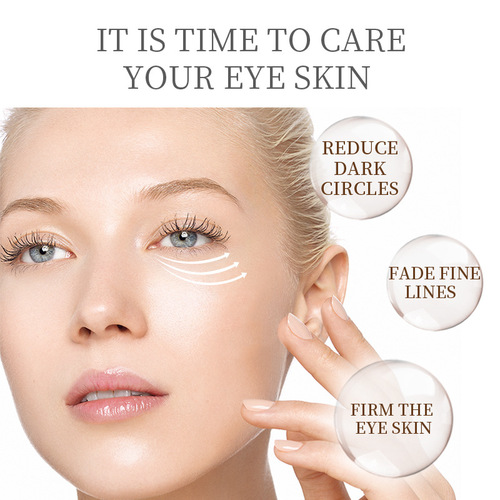 Laiko Red Ginseng Snail Eye Cream 30g Single Piece Eye Moisturizing Skin Care Product English Packaging