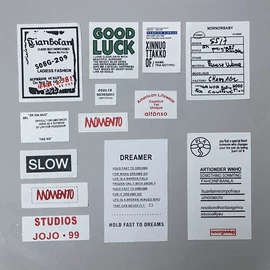 布贴;洗唛、商标;服装饰品