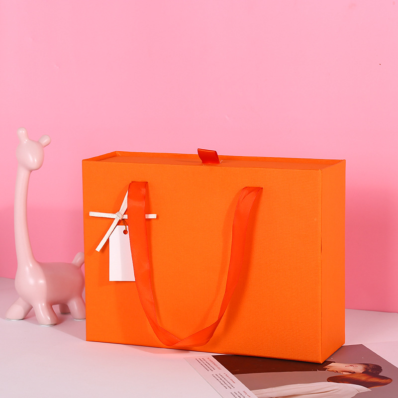 Bufanda de los hombres caja de regalo bufanda rectangular caja de regalo de cumpleaños ropa embalaje caja de regalo cajón mano