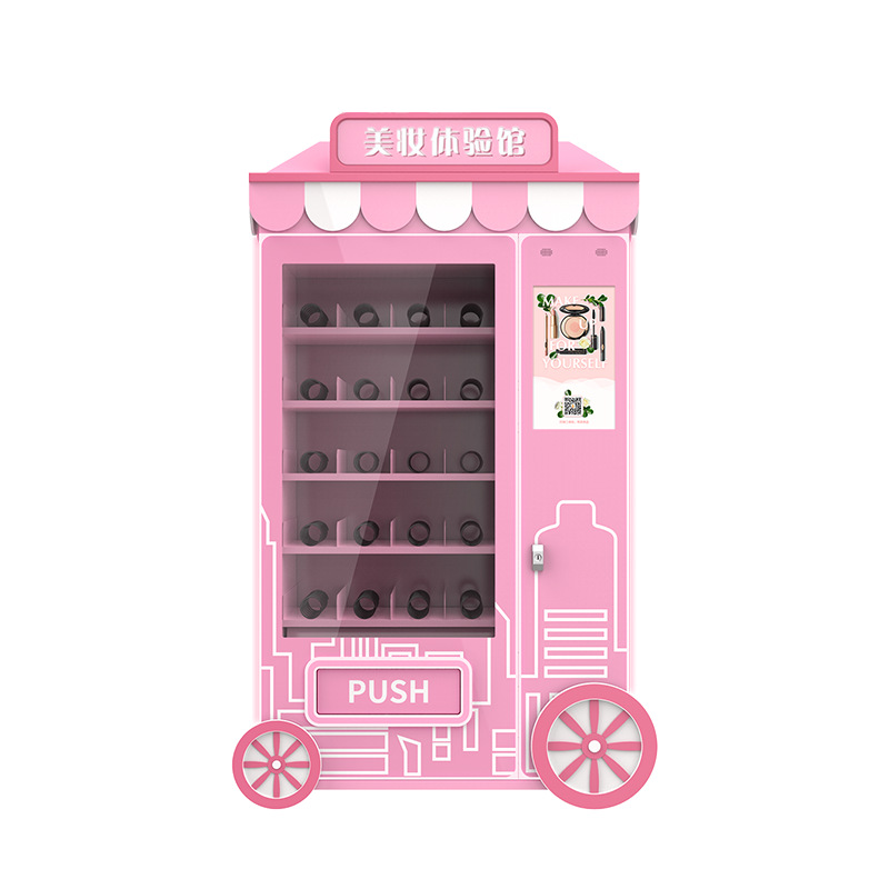 Los fabricantes de máquinas expendedoras de productos de belleza suministran directamente máquinas de belleza para salones de belleza y mostradores para ventas minoristas, con pago mediante código QR.