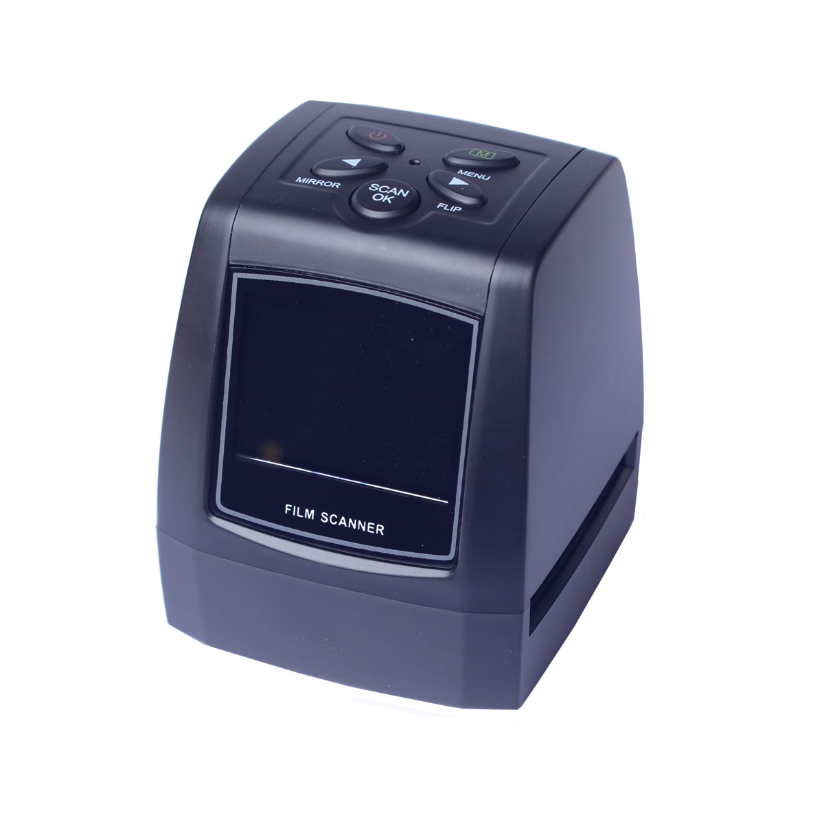 135/35mm escáner de película soporta diapositivas 32G SD tarjeta almacenamiento LED retroiluminación