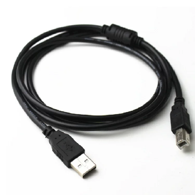 1.5 метра, 3 метра, 5 метров, 10 метров, USB стандарт 2.0 квадратный штекер печатная линия кабель соединения принтера сканера