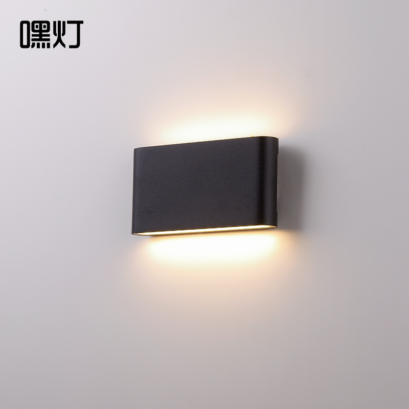 Modern Simple Led Wall Lamp Outdoor Waterproof Courtyard Aisle Ultra-Thin Living Room Bedroom Bedside Double-Head Wall Lamp Modern Simple Led Wall Lamp Outdoor Waterproof Courtyard Aisle Ultra-Thin Living Room Bedroom Bedside Double-Head Wall Lamp