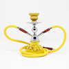 Cross -border exclusive Explorer Arab water cigarette bar single double -tube glass cigarette pot shiSha full set