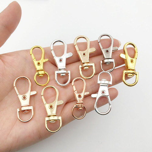 1 key chain, waist key hook buckle, alloy dog ​​buckle, leather goods, bags, hardware accessories, jewelry, lobster buckle