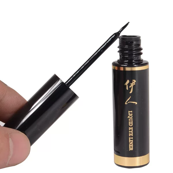 Yiren Liquid Eyeliner 101 Thick Black Easy to Remove Makeup No Smudge Soft Head Promotional Wholesale