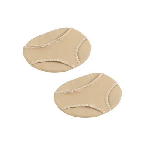 Wholesale supply of black Lycra double-hole fabric forefoot pad SEBS shock-absorbing, comfortable and breathable toe separator