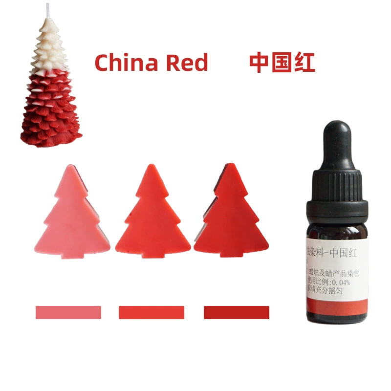 Dye, aromatherapy, candle, red green pigment material