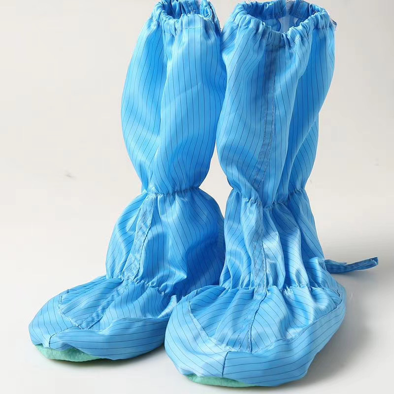 防静电软底鞋 可水洗长筒防滑净化鞋 无尘车间防尘鞋工作鞋批发