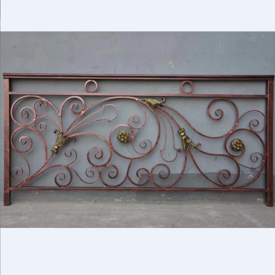 小区围墙铁艺栅栏 院子别墅铁艺护栏 锻打 河北 石家庄