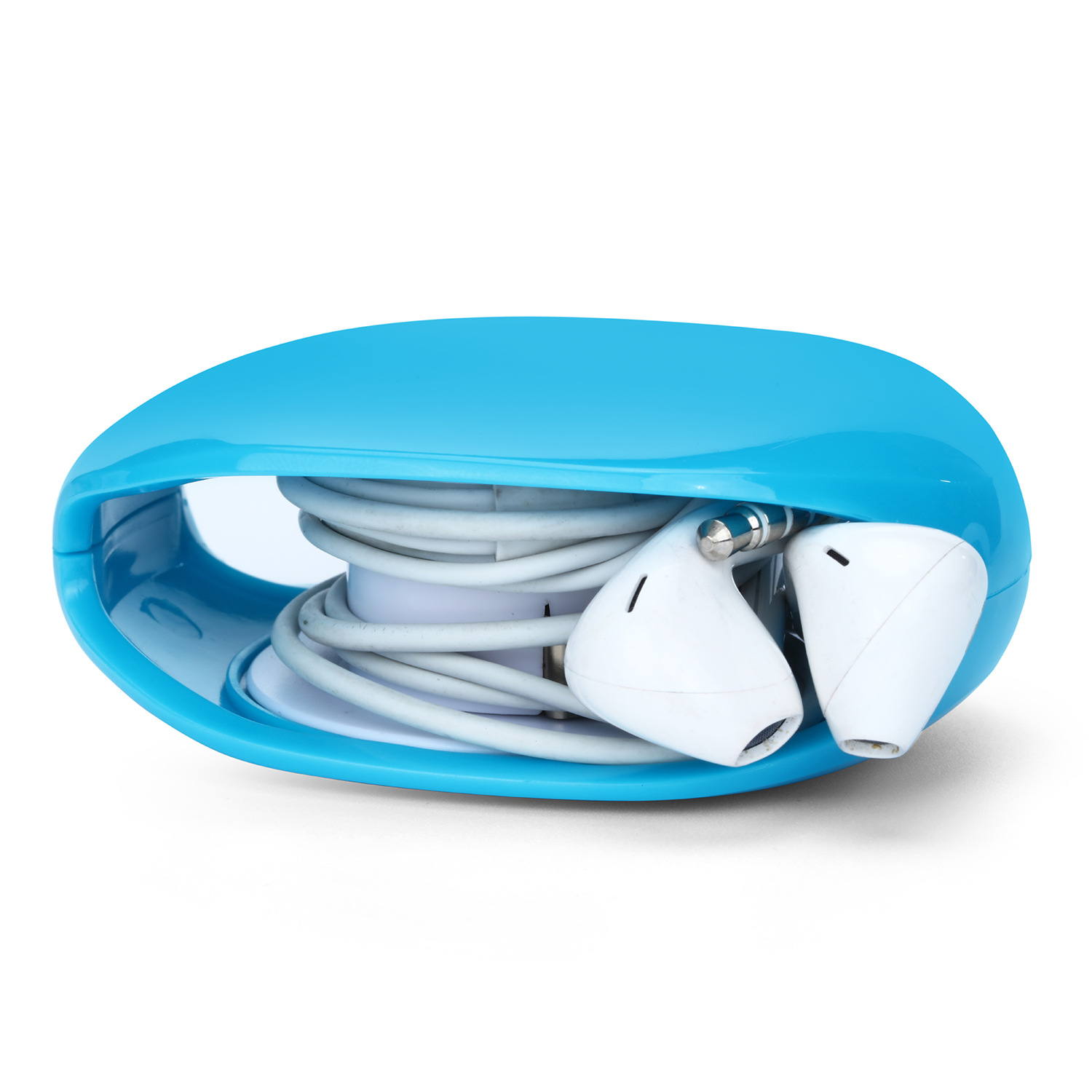 Bobinado automático Hub cable de datos del teléfono móvil bolsa de almacenamiento de alambre digital bobinadora automática auricular Winder