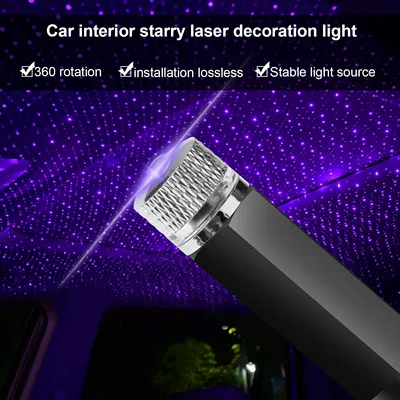 Roof Light armrest box starry sky ceiling