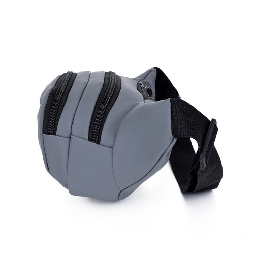 New Fashion Casual Men's Waist Bag Oxford Cloth Waterproof Trendy Crossbody Bag Multi-layer Multifunctional Single Shoulder Bag