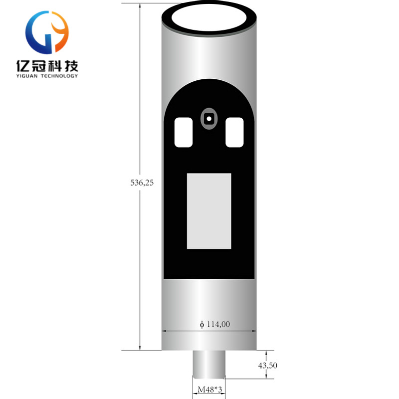 长期供应闸机圆柱型人脸识别系统 人脸识别三辊闸 人脸识别一体机
