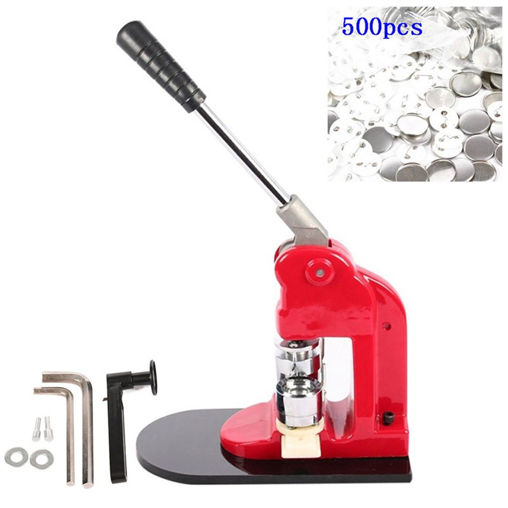 出口25MM胸章机套餐(机器+25MM模具1套+25材料500套+切刀+手册）