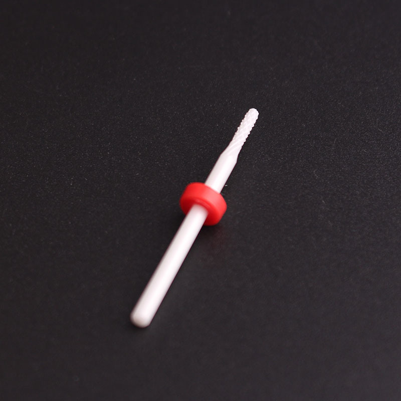 Cerámica de manicura pequeña cabeza de molienda cerámica semicircular accesorios de molienda eléctrica de eliminación de la piel muerta