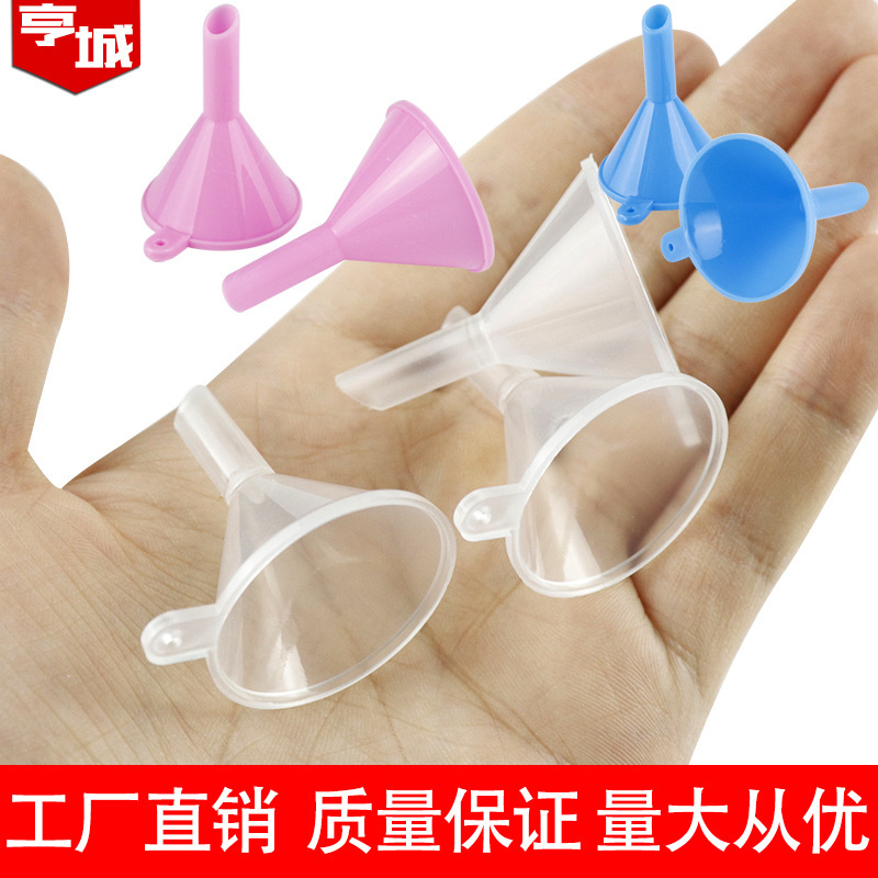 Pp Mini Funnel Transparent Plastic Liquid Dispenser Essential Oil Rosin Tattoo Liquid Smoke Oil Glue Filling Tool