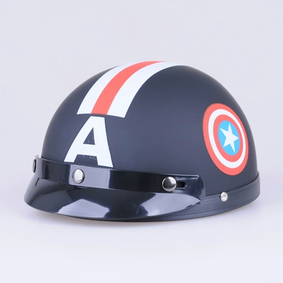 Motosiklet kaskı (dəbilqə) – Helmet, All-Season Hat - matte-black-line-flower-hat-brim
