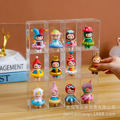 Cross-border new product blind box storage figure display stand, figure model display box, jasmine doll dust-proof storage box