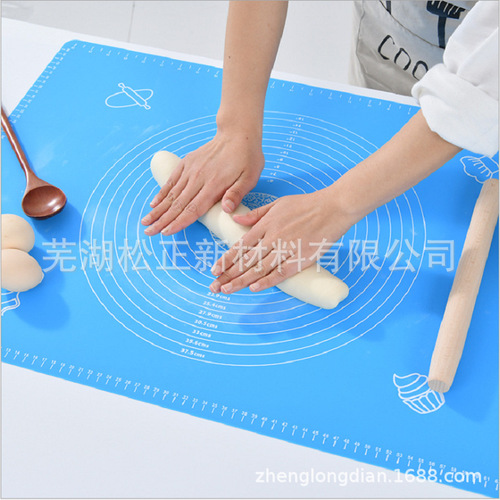 Large and small silicone kneading mats, baking mats, silicone chopping boards, non-stick baking tools and dough mats, silicone rolling mats, wholesale