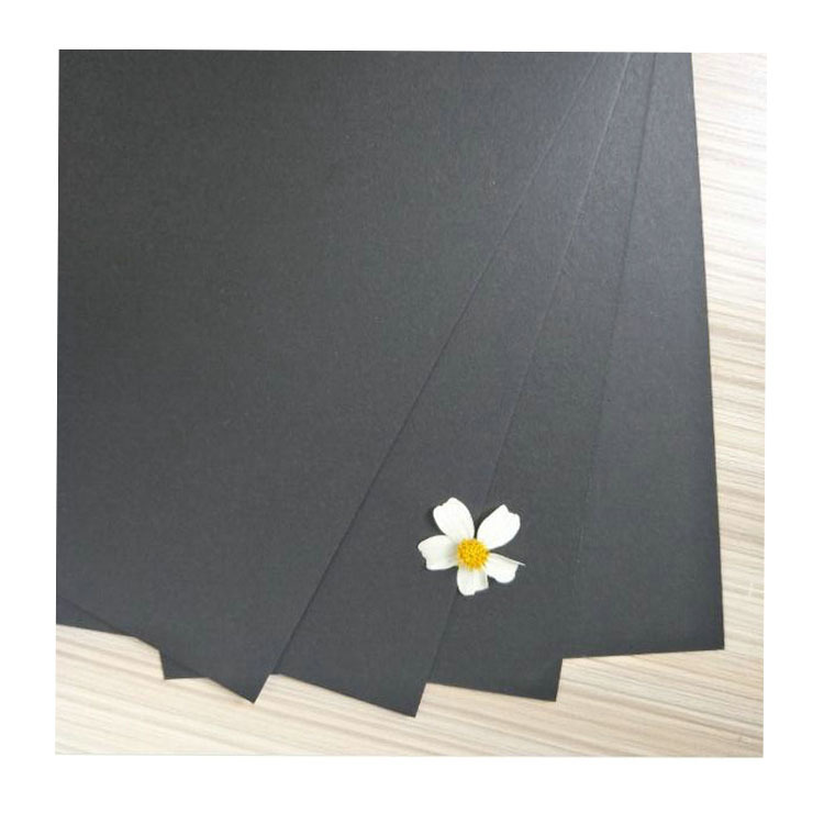 手袋黑卡纸 250克全木浆黑卡纸 300克纯木浆黑卡纸 黑卡厂