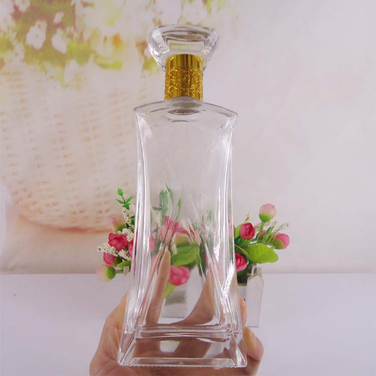 厂家直销1斤装玻璃酒瓶高档白酒玻璃瓶500ml原浆珍藏酒瓶logo