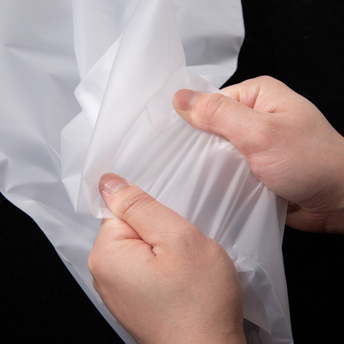 Translucent frosted PEVA zipper bag, underwear, socks, pillow, down jacket, plastic packaging, self-sealing plastic bag