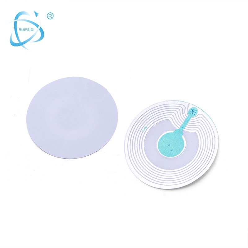 Y Factory Direct Wholesale Round 40MM 8.2MHz RF Anti-Theft Soft Label EAS Anti-Theft Sticker Wholesale