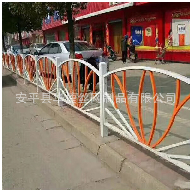 厂家批发市政道路隔离护栏 人行道护栏市政铁艺护栏场区隔离栏