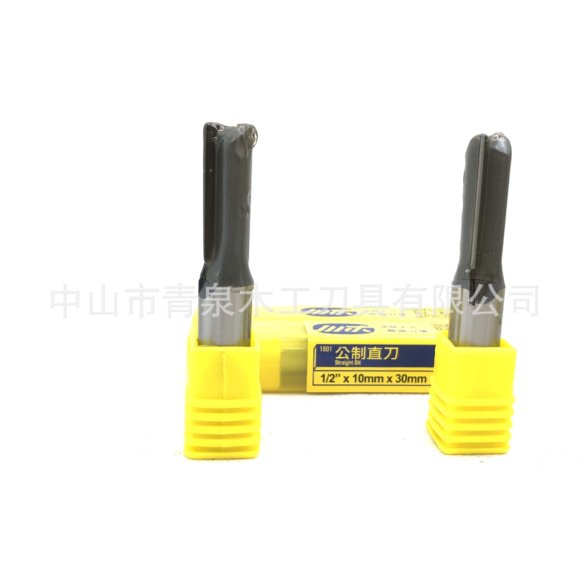 川木刃刀 1/2*10公制直刀 木工开料开槽铣刀