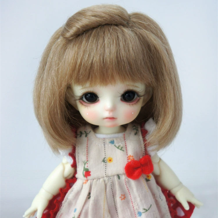 Juyusu BJD/SD/OB11 керамическая кукла Парик Wig Wigmimo Pluckive Pluckive Каре длинные пряди (JD189)