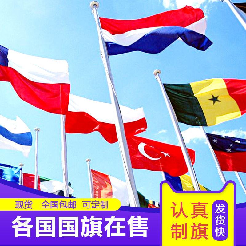 美国国旗旗帜世界各国国旗外国国旗各国国旗五星红旗国旗旗帜现做