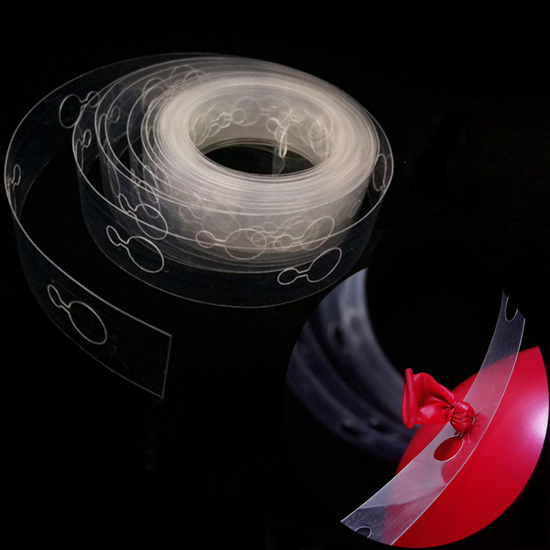 Transparent Double-Hole Balloon Chain 5m Balloon Arch DIY Accessories High Toughness Buckle String Chain Soft Arch Arrangement Transparent Double-Hole Balloon Chain 5m Balloon Arch DIY Accessories High Toughness Buckle String Chain Soft Arch Arrangement
