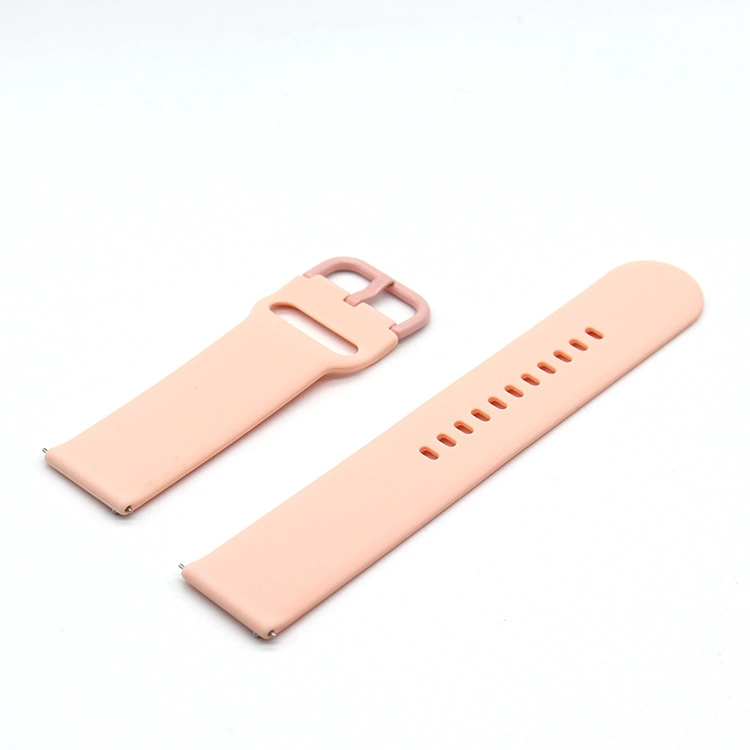 Совместимо с iWATCH8/7/6/5/9 поколения SE второго поколения — ремень Series силиконовый серебристая пряжка универсальный