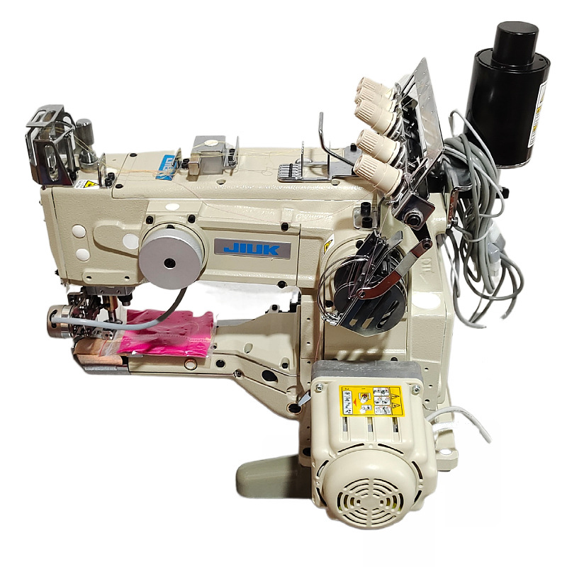 Fábrica al por mayor 1500 estiramiento máquina de coser recta cerdo boca estiramiento máquina de coser grande y brazo extendido Bull Head coche industrial máquina de coser