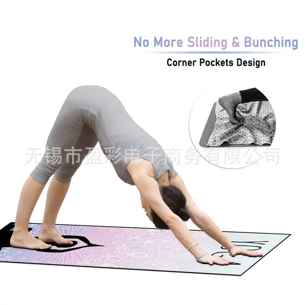 Meditation Mandala Yoga Printing Non-slip Yoga Pavement Towel Yoga Blanket Yoga Towel Dance Fitness Mat Wholesale