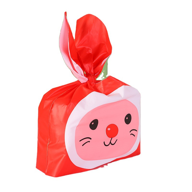 Una variedad de regalos de boda lindos oreja de conejo bolsa de caramelo bolsa de galletas caramelo leche azufaifo bolsa de embalaje al por mayor 50