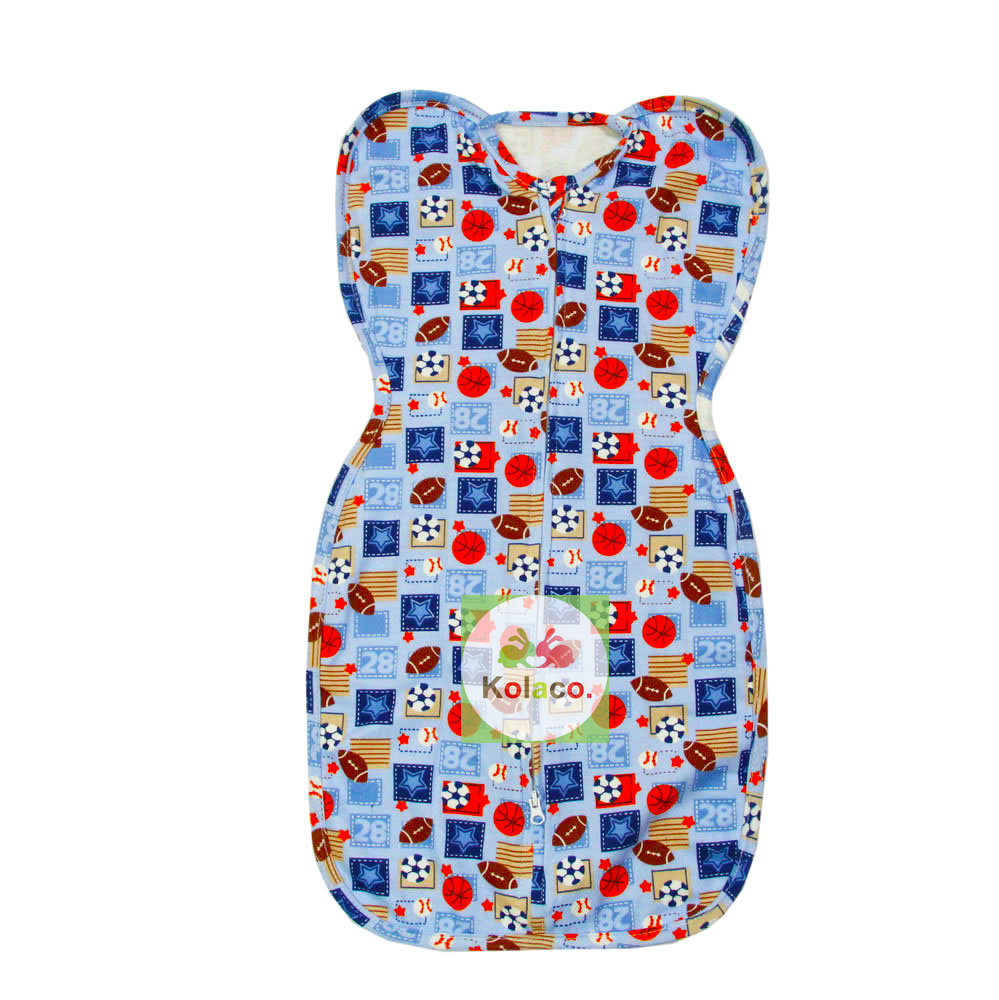 Recién nacido de la mariposa swaddling algodón swaddling saco de dormir swaddle manta anti-kick bolsa anti-shock toalla bolsa