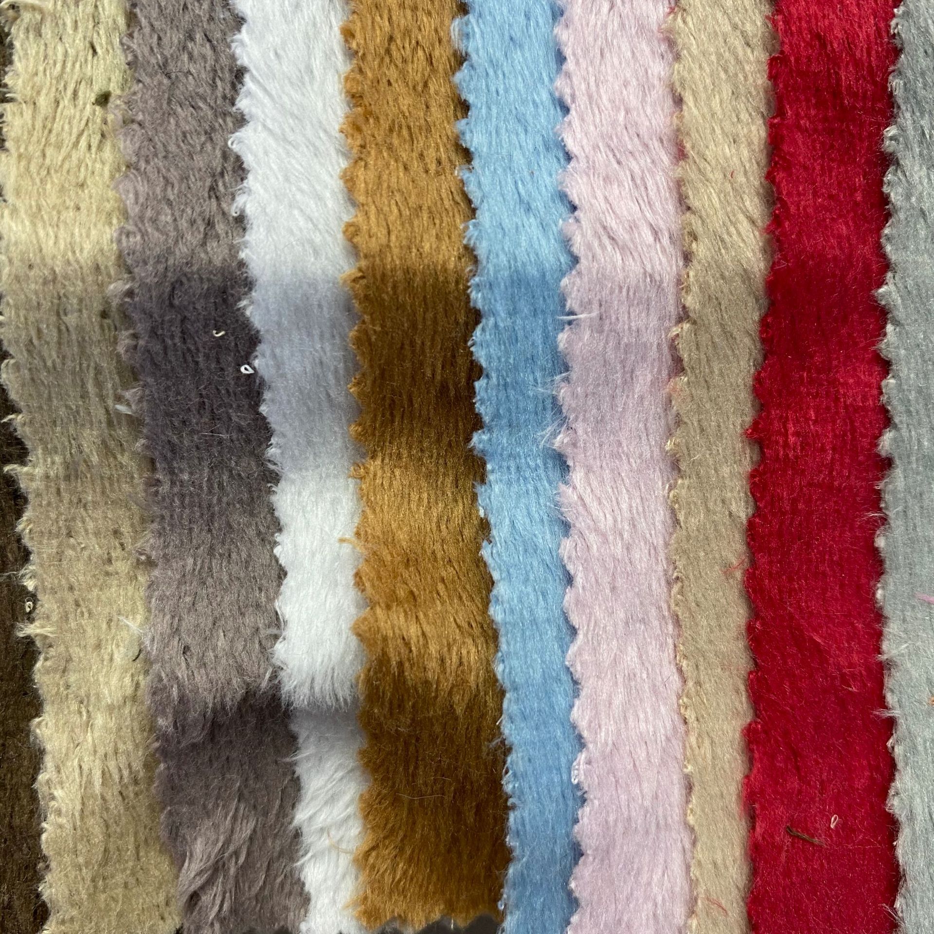 Fabricante de 3 lana de alto cristal de lana super suave cortos de lana super suave tela de ropa textil super fina