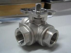 三片式不锈钢螺纹球阀   螺纹球阀     三片式球阀