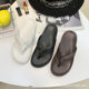2024 new flip-flops flat heel beach slippers women summer fashion outerwear lovers slippers men manufacturers wholesale