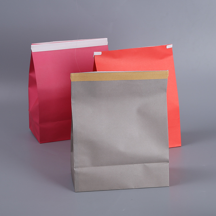 牛皮纸烘焙面包袋包装收纳食品袋吐司奶茶汉堡外卖打包袋可定制