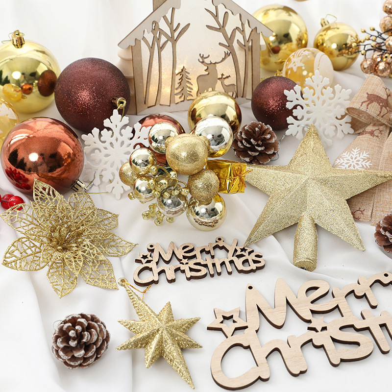 Hong Kong Heng árbol de Navidad decoraciones accesorios de DIY paquete de material colgante adornos decoración de Navidad diseño de escena