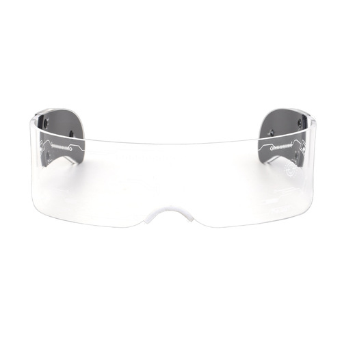 Amazon LED light-emitting glasses, trendy future technology sense, the same style of bar disco, flashing rechargeable glasses