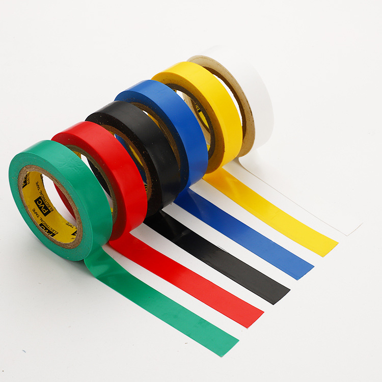 PVC绝缘电工胶带阻燃防水胶布电器电线汽车捆绑线束带防水自粘