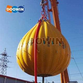 吊重水袋加厚PVC起重机吊重水袋户外工程试重液袋可折叠测重收纳