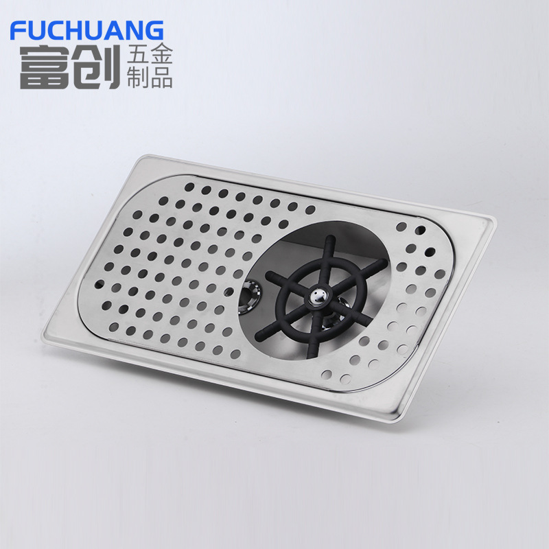 De acero inoxidable de la taza automática lavadora de limpieza libre bar cafetería Bar de agua de la taza lavadora con 2 mangueras