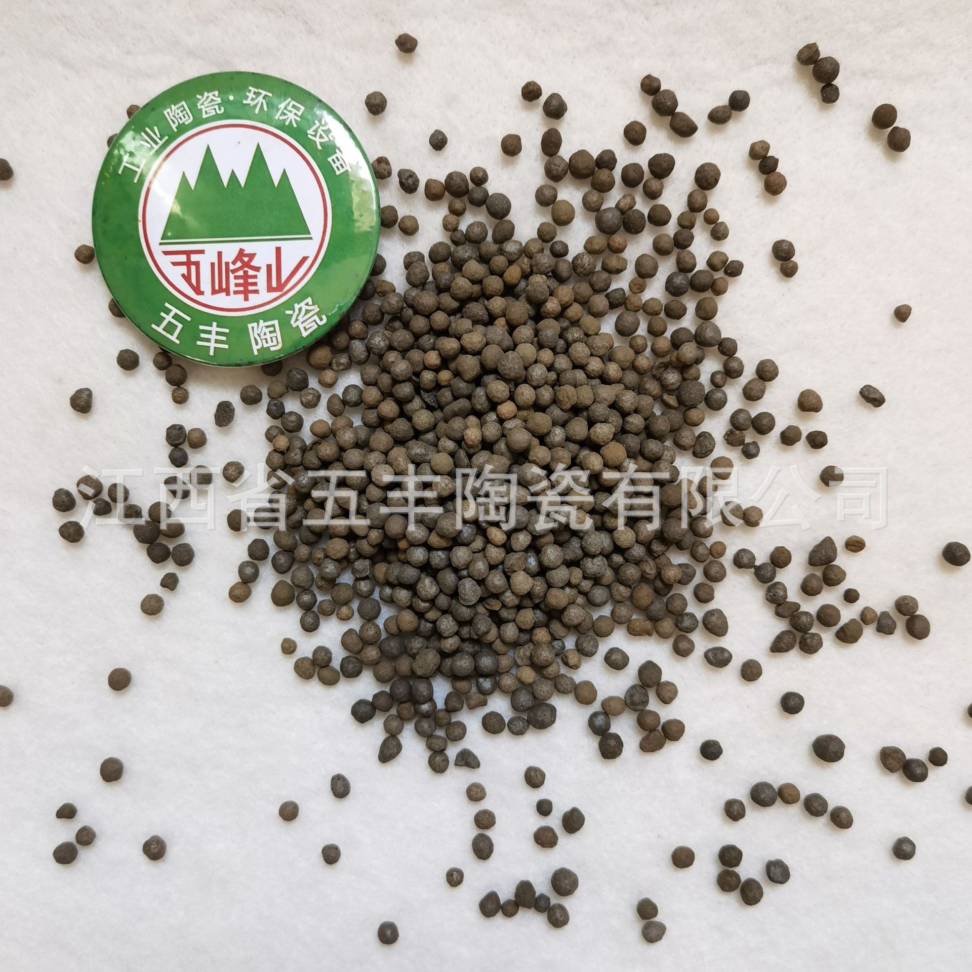 【五峰山牌】江西五丰陶瓷（萍乡） 粘土陶粒滤料 湿地水过滤