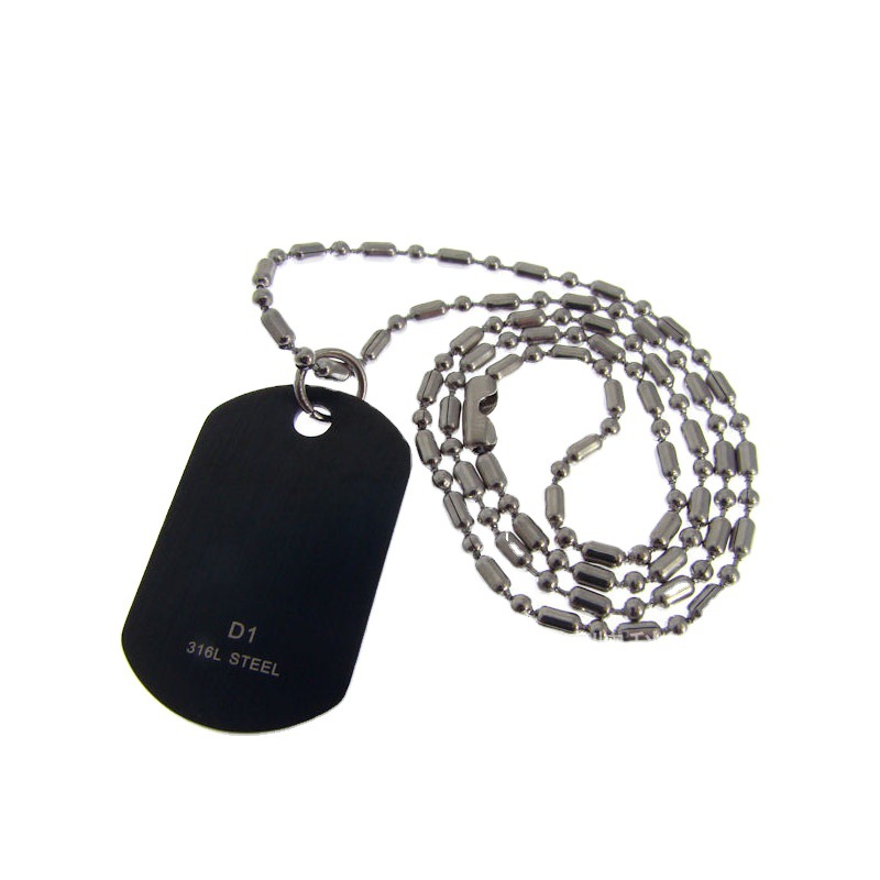 不锈钢镭射金属狗牌 不锈钢蚀刻铝空白氧化铭牌 金属滴胶标识牌